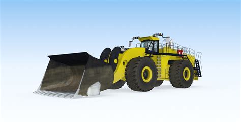Loader Wheel 3d Model Cgtrader Industrial Vehicle Models .